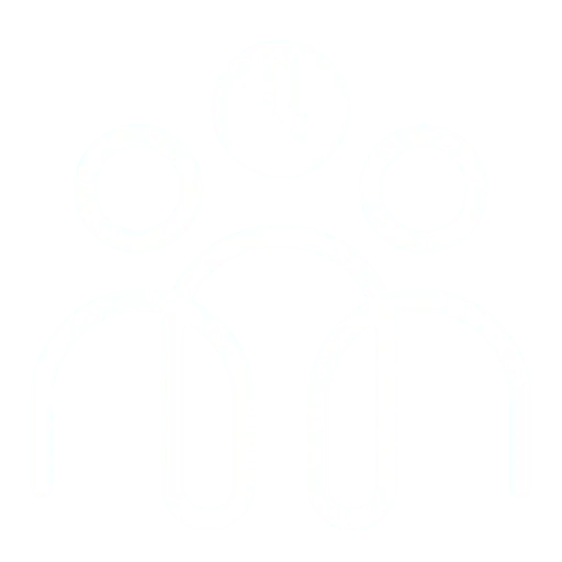 People and a clock representing interim leadership
